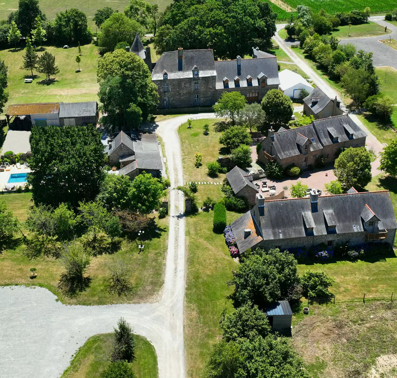 Parc Manoir Perdrilais Bretagne